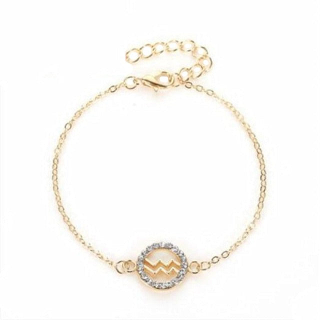 Armband Sternzeichen 12 Sternbilder Herren Damen Astrologie 