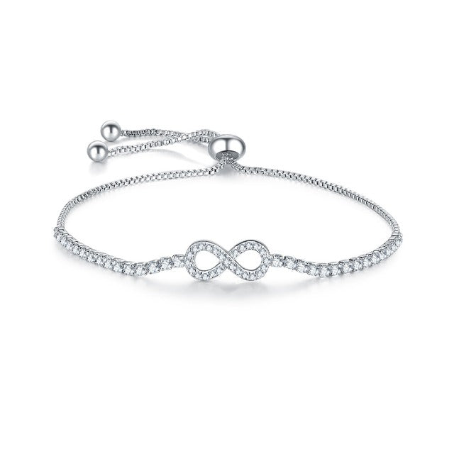 Unendlichkeitssymbol Armband Silber