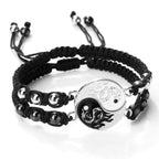 Yin Yang Armband Trennbar Paar Bester Freund Herren Damen Panzerkette