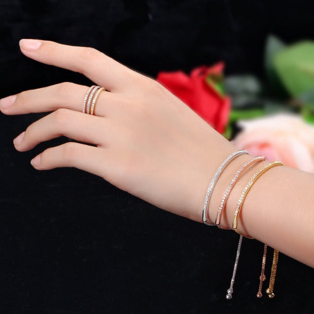Armband mit Zirkon für Damen 