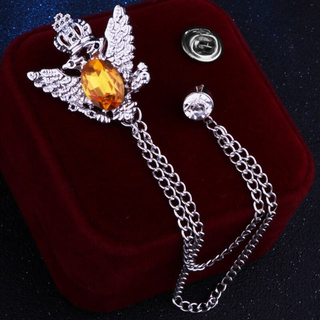 Kostümbrosche Vögel 