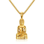 Buddha Halskette Gold