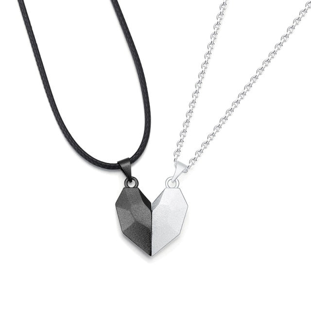 Herzhalskette für Paare