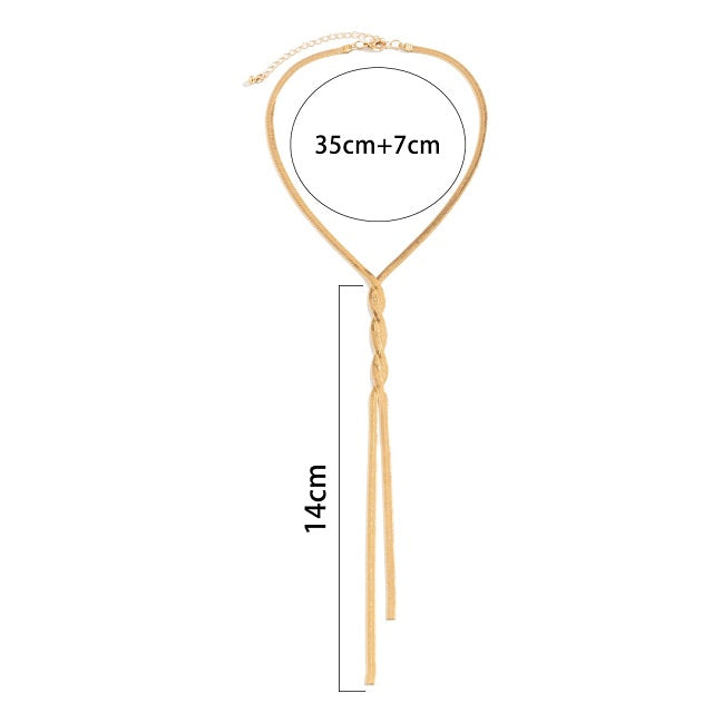 Gold- & Silber-Halskette für Damen