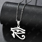 Ägyptische Halskette Auge Oudjat Horus Silber