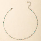 Halskette Sommer Frau Silber