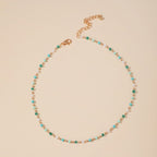 Halskette Sommer Frau Gold