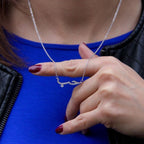 Islamische Halskette für muslimische arabische Frauen aus Silber