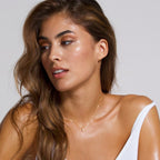 Personalisierte Halskette mit Anfangsbuchstabe