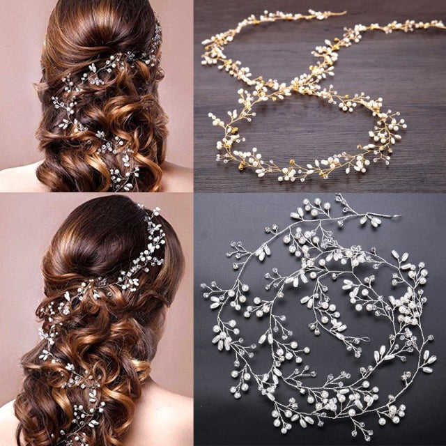 Haardekoration für die Hochzeit für Damen