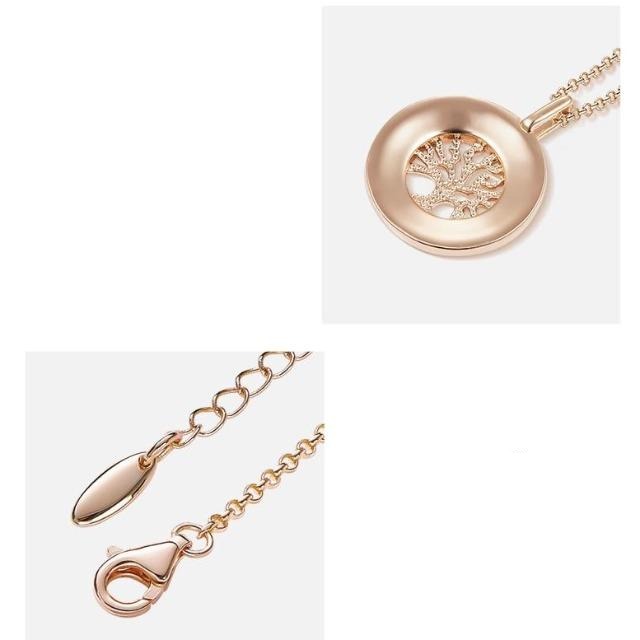 Lebensbaum-Anhänger Roségold