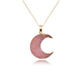 Anhänger Rosa Mond