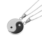 Trennbarer Yin Yang Anhänger Silber